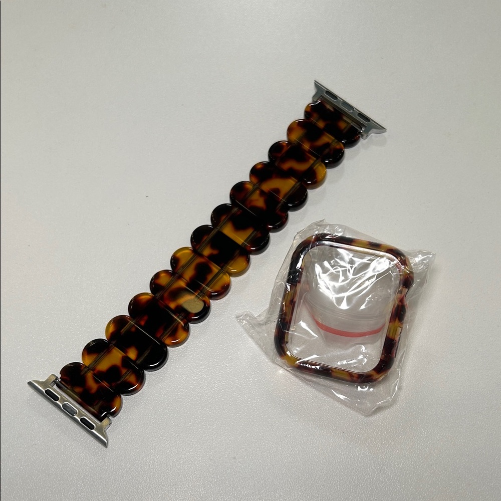 Tortoise Shell Watch Band for Apple Watch 40mm